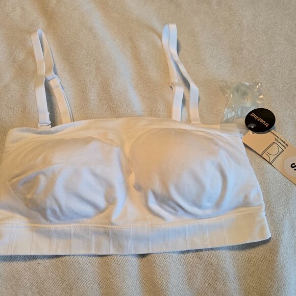 Shapermint Truekind White S Small NEW NIB NWTConvertble Strapless Bandeau Bra - Picture 1 of 15